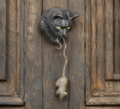 Porte heurtoir chat souris - porte,