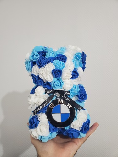 Décoration ours bmw rose - bmw, en