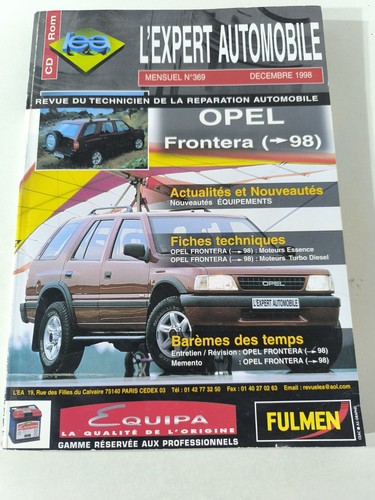 Revue technique opel frontera - revue,