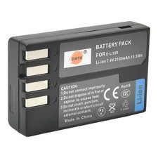 Full Coded 7.4V 1400mAh D-Li109 Li109 Li-ion Battery for Pentax K-R KR K2 K-2...