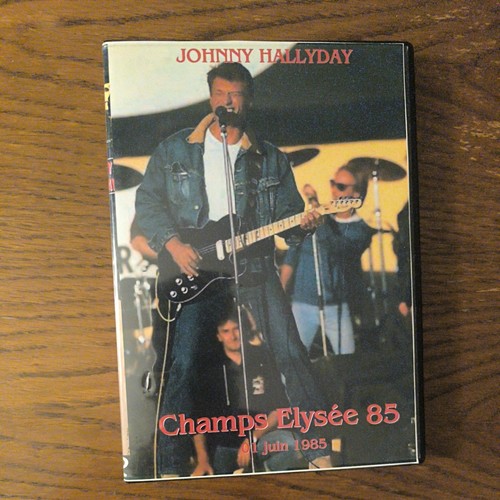 Johnny hallyday dvd champs - dvd,
