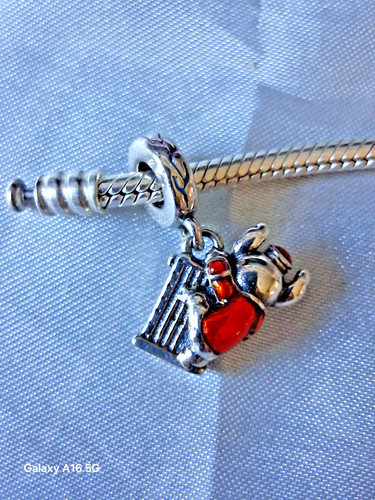 Charm pour bracelet pandora - pour, ou