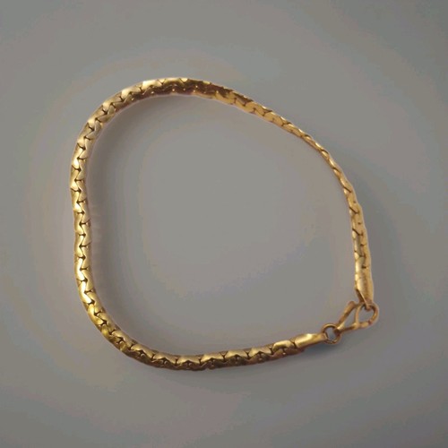 Bracelet massif carats - or, 22