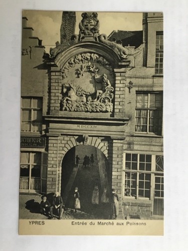 Cpa entrée marché aux - cpa,
