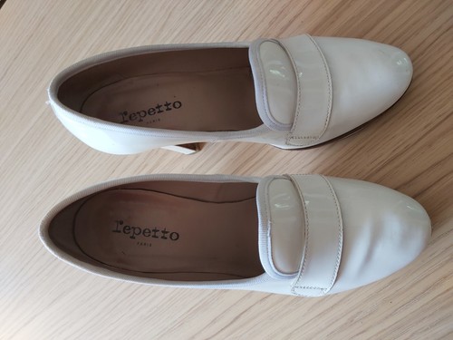 Escarpins blancs repetto t37 - escarpins, t37,5