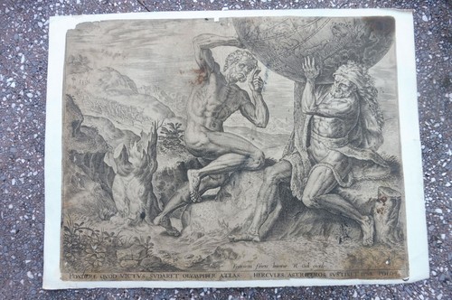 Gravure burin floris cock - burin,