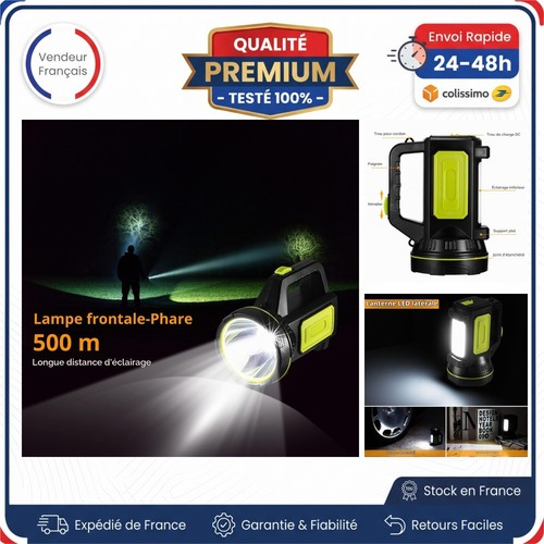 Lampe torche led - lampe, rechargeable