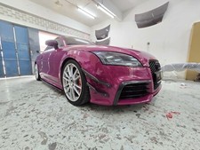 Carbon Fiber Bumper Canard Fit For Audi TTRS MK2
