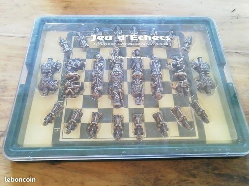 Jeu échecs figurine - d'échecs,