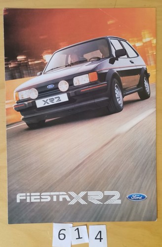 Ford fiesta xr2 prospectus - fiesta,