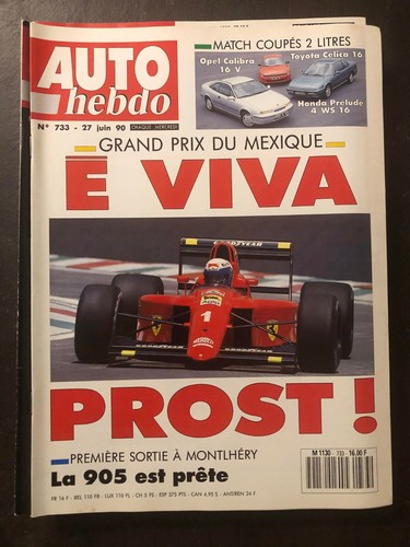 Auto hebdo 733 revue - hebdo,