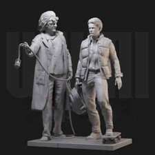 Figurines résine duo MARTY +