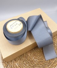 Anicen Ruban en Soie - Textile Mercerie Ancienne - Début XXème 7+3 mètres