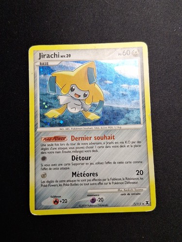 Jirachi 111 holo platine - 7/111,