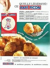 ADVERTISEMENT ADVERTISING 126 1969 le fromage Rapé Picon
