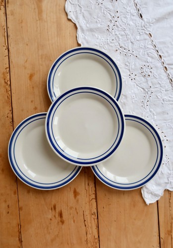Assiettes dessert vintage - 4,