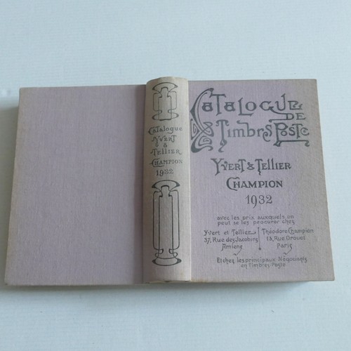 Philatelie catalogue timbre - "catalogue,