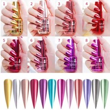 Vernis À Ongles Gel Effet Miroir Métallique À Séchage Rapide Vernis À Ongles /