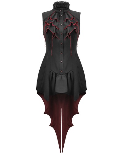 Robe volants gothique - robe, À