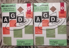 2 paires de Bas Nylon sans