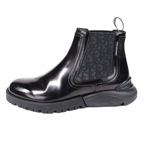 Bottines dior cuir - cuir, noir