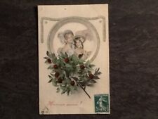 ATTENTION ILLUSTRATED NECKLINE CARD LOCKET WOMEN UMBRELLA HAT 28277