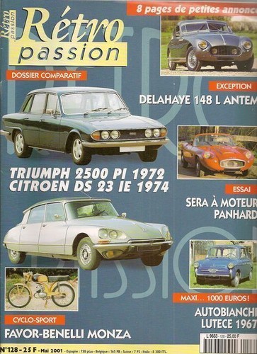 Retro passion 128 triumph 2500 - triumph,