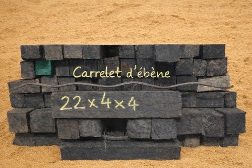 Bois ébène section 4 - bois, cm