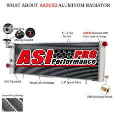3 Rangées Radiateur Pour