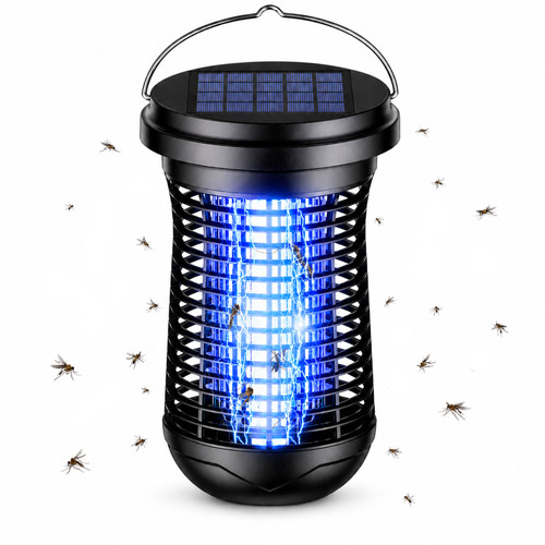 Lampe anti moustique solaire - moustique,