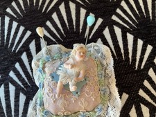 demi figurine porcelaine Half