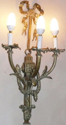 Bougies laiton doré - bougies, en
