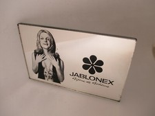 Advertising jewelry 70s women mirror makeup Jablonex pin up