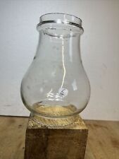 No. 6 antique glass for storm lamp glass globe high 16.5 oil lamp