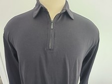 ERMENEGILDO ZEGNA Made In Italy MEN'S New HALF ZIP  SWEATER SIZE XL