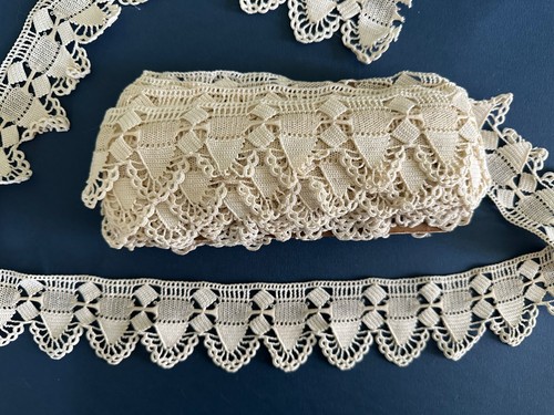 Antique crochet lace from - , an