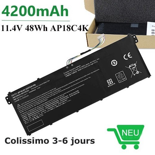 Ap18c4k batterie pour - pour, acer