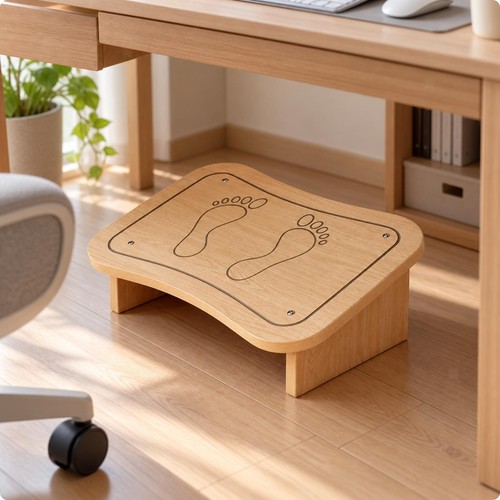 Tabouret repose pieds - repose-pieds, bois