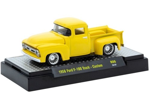Ford 100 1956 yellow - 1956,