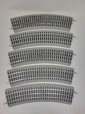 Lot of 5 - Lionel Fastrack Full Curve 0-48 Train Track Sections O-Gauge 3 Rail