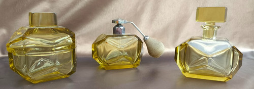 Flacons toilette en verre - toilette,