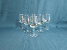 6 verres à cognac bisquit