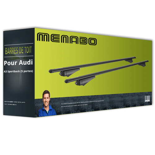 Barres toit alu - alu, pour