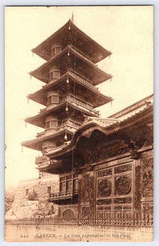 Carte postale vintage laeken - vintage,