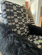 vintage armchair restored with Pierre Frey fabrics