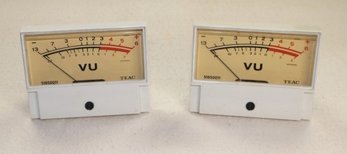 Teac 516500h meters - vu,