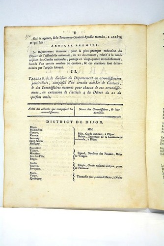 Arrêté assemblée - arrêté,