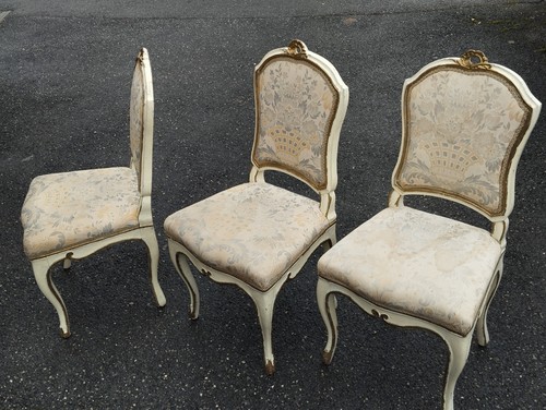 Lot chaises louis - lot, xv