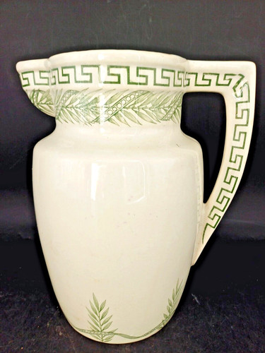 Cruche broc faience creil - faience, et
