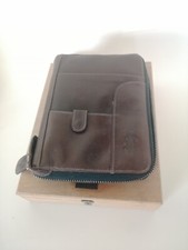 Davidoff  leather new with box 2000 agenda organizer filofax soft